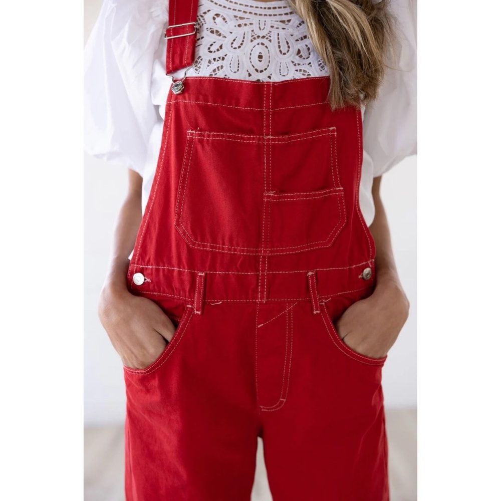 Free People Ziggy Denim Overalls - Picture 2 of 9